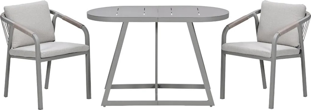 Garden Impressions Milou bistro tuinset 3-delig - taupe