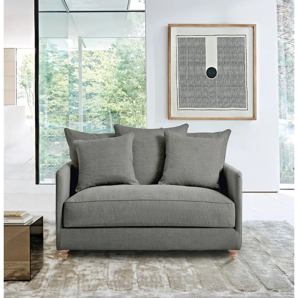 2-zits bank, omvormbaar, in katoen en linnen, Lazare