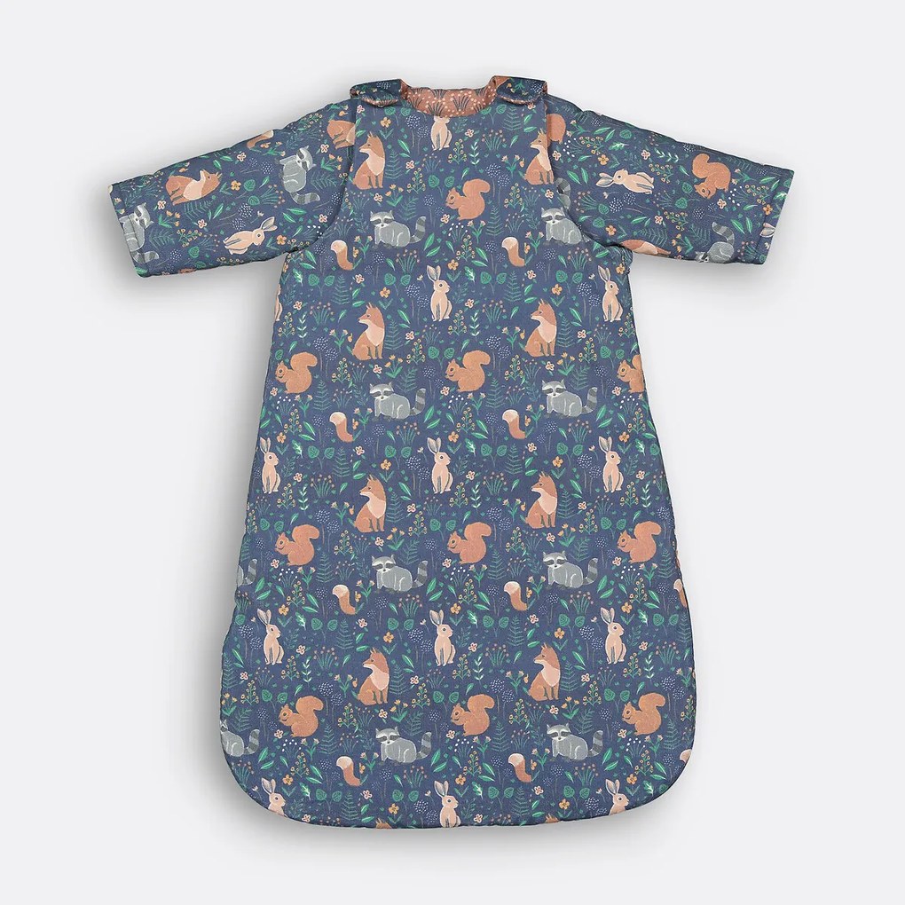 Fluwelen winterslaapzak, Dans les bois