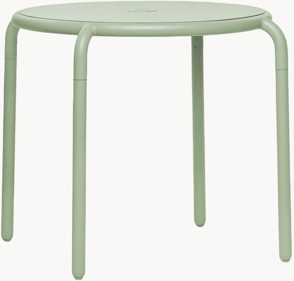 Ronde tuin bistrotafel Toní met parasolgat, Ø 80 cm