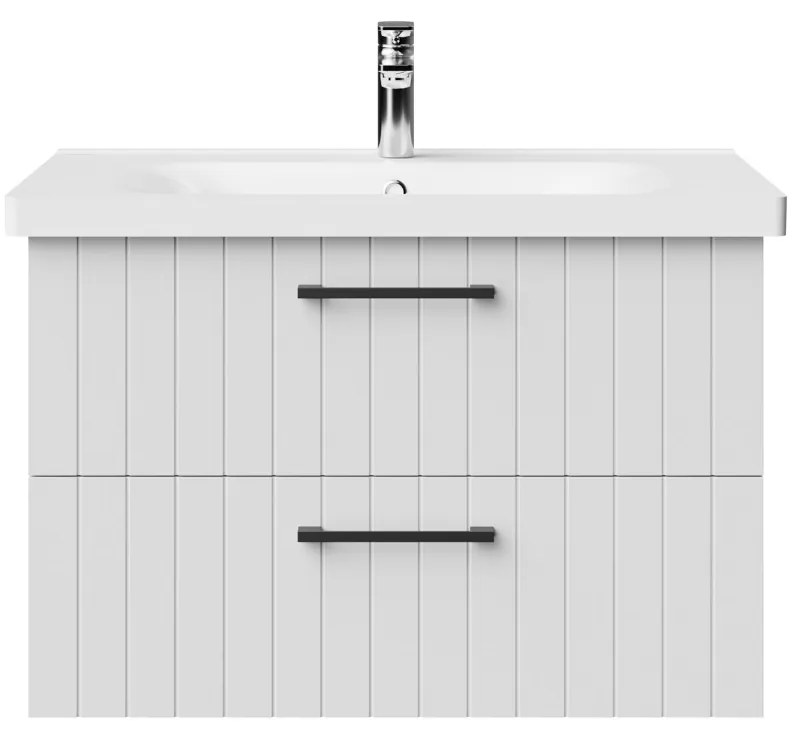 SaniGoods Rangi badkamermeubel 80cm met 2 lades wit