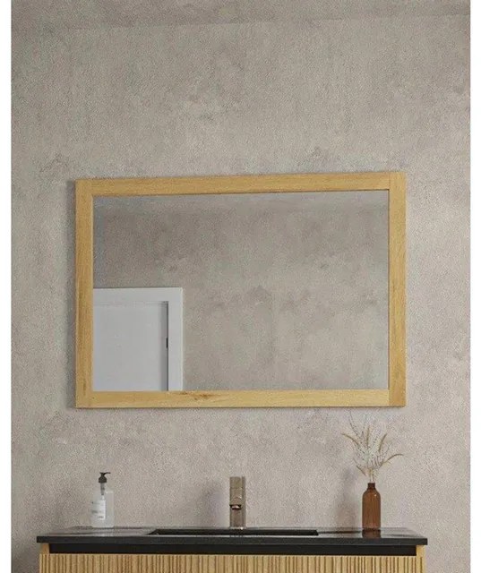 Saniclass Holz Spiegel - 100x70cm - eiken SW773970