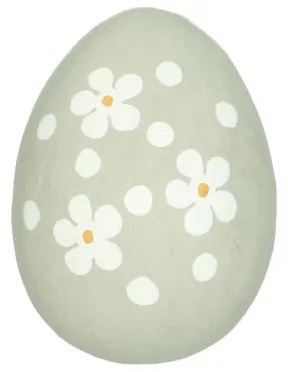 Paasei, papier-maché, groen