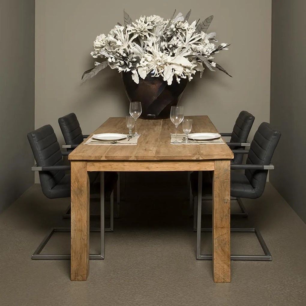 Eettafel Teakhout 180x90cm - 180 X 90cm.