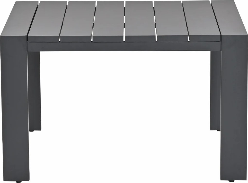 Garden Impressions Malakka lounge dining tafel 111,5x111,5 cm - donker grijs
