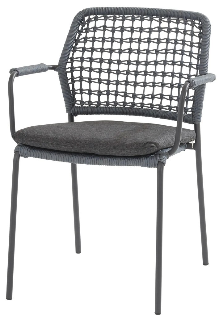 Barista dining stoel blauw stapelbaar Taste 4SO