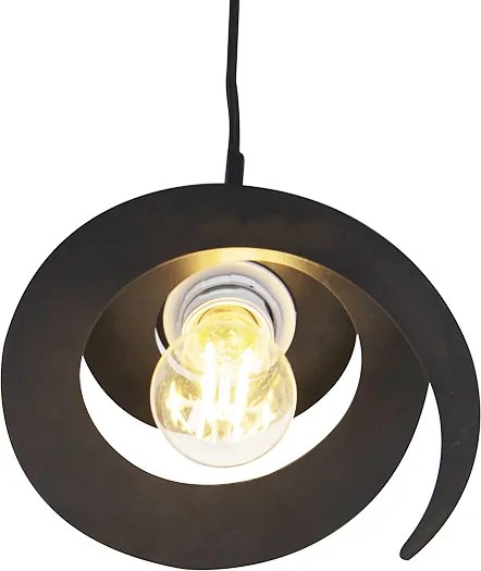 Design hanglamp met spiraal kap 20 cm - Scroll