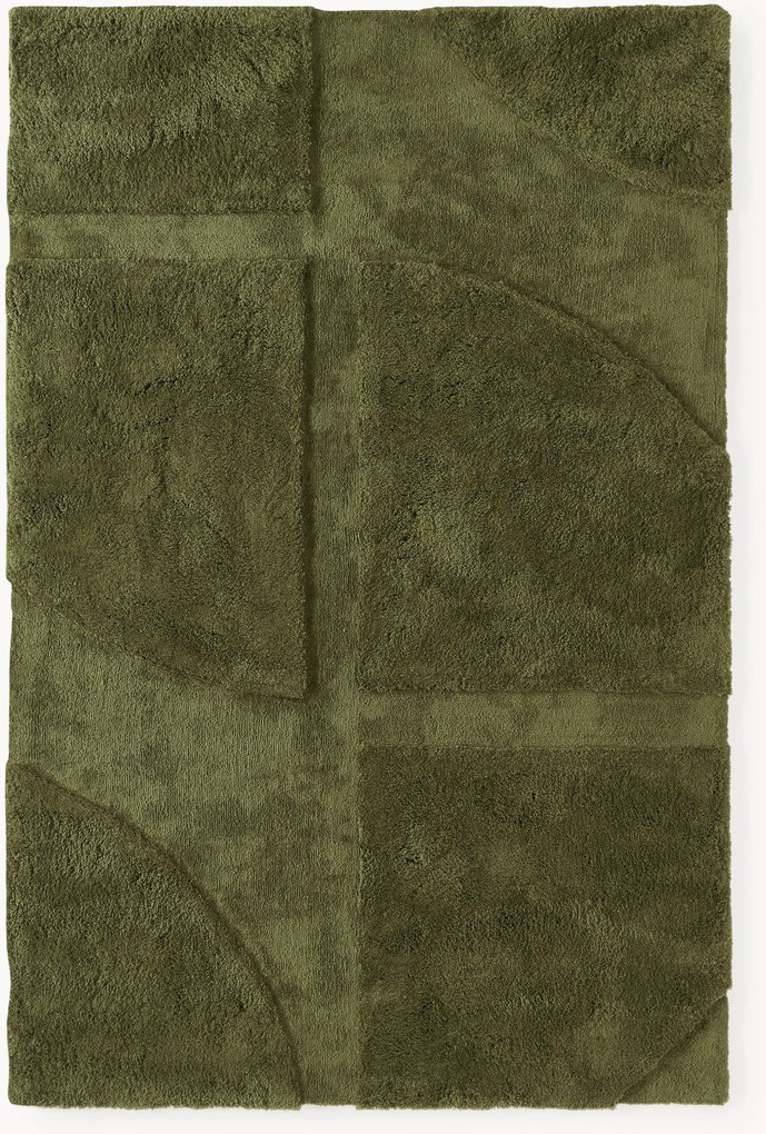 Pluizig hoog-laag vloerkleed Jade