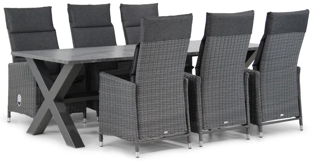 Garden Collections Madera/Calgary 240 cm dining tuinset 7-delig