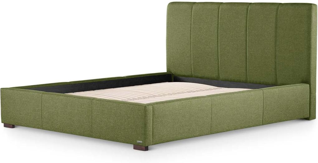 Ted Lapidus Maison | Bedframe Onyx 160 x 200 cm olijfgroen bed frames massief beuken- en dennenhout, bed & bad bedden & matrassen