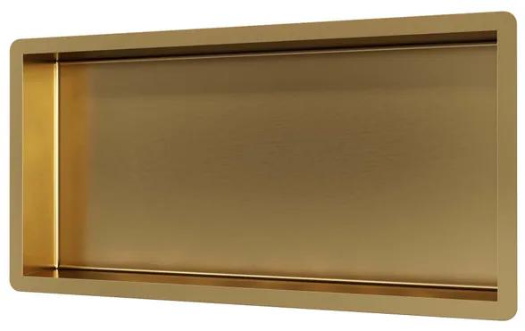 Brauer Gold Edition Inbouwnis - 60x30cm - PVD - geborsteld goud 5-GG-146