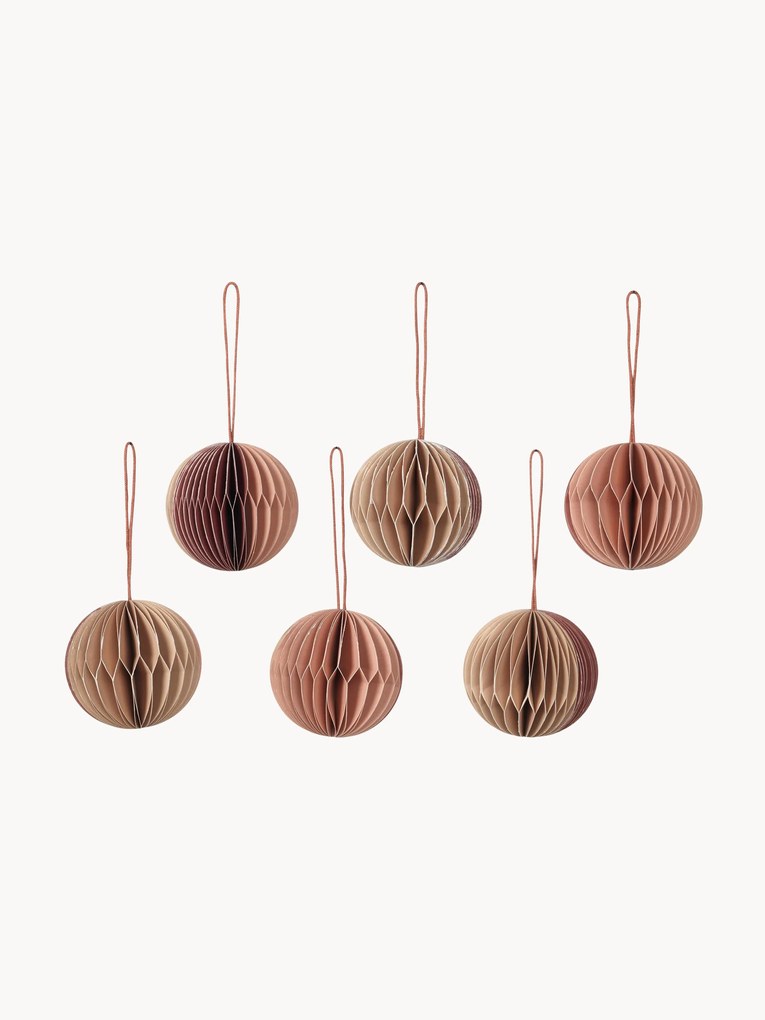 Kerstboomhangers Ball, 6-delig