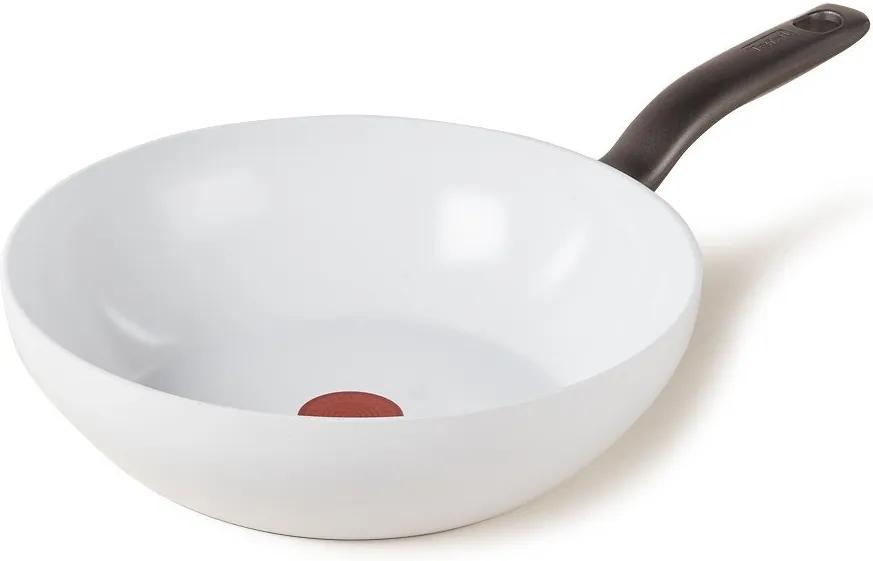 Tefal Ceramic Control White wokpan 28 cm