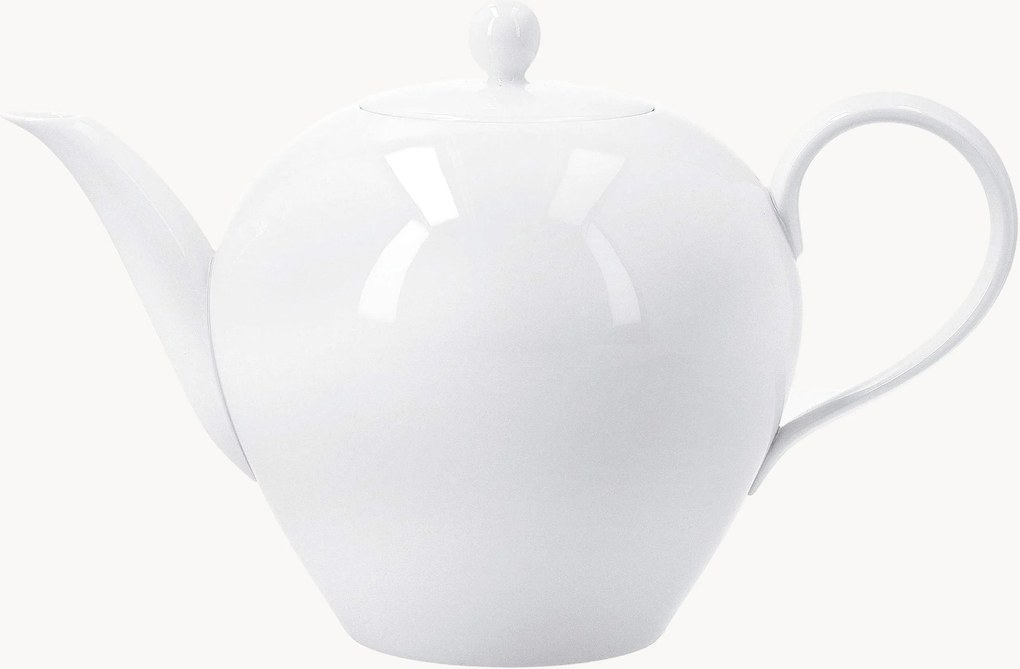 Handgemaakte porseleinen theepot Urbino, 1.4 l