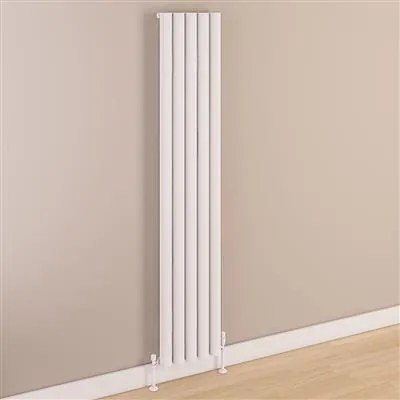 Eastbrook Kelmscott radiator 35x180cm aluminium 1195W wit mat