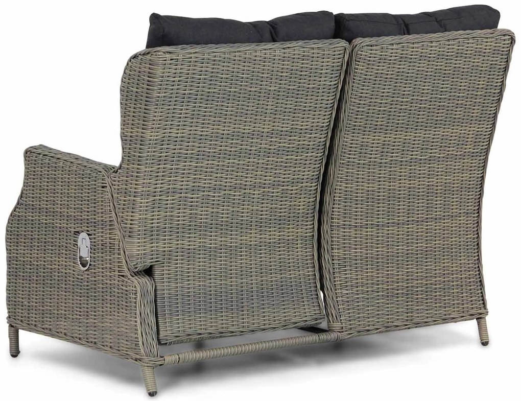 Dining Loungeset 6 personen Wicker Taupe Garden Collections Chicago/Brighton
