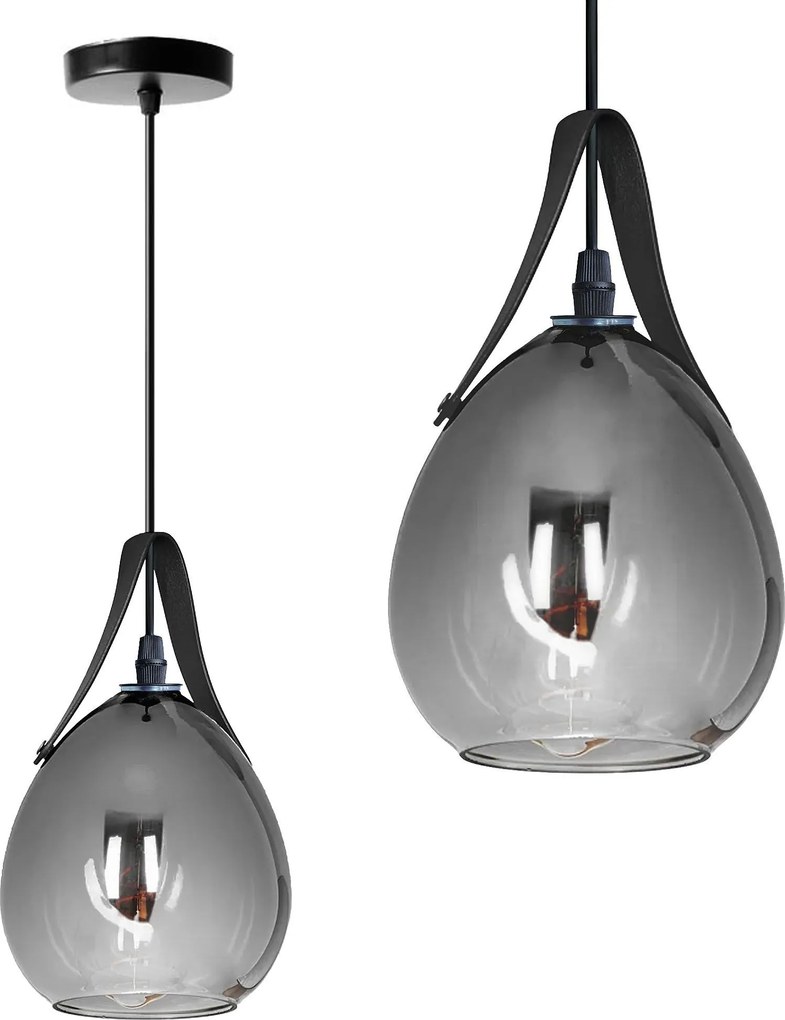 Hanglamp APP1774-1CP BLACK GREY