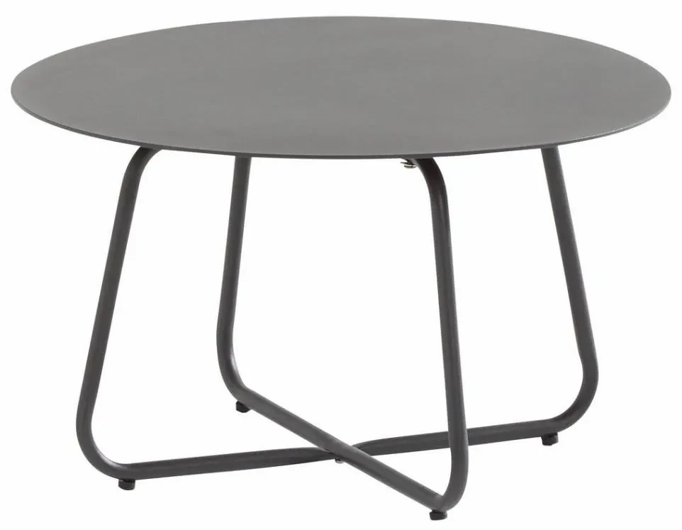 Dali lounge tuintafel 58,5xH35 cm rond antraciet 4-Seasons Outdoor