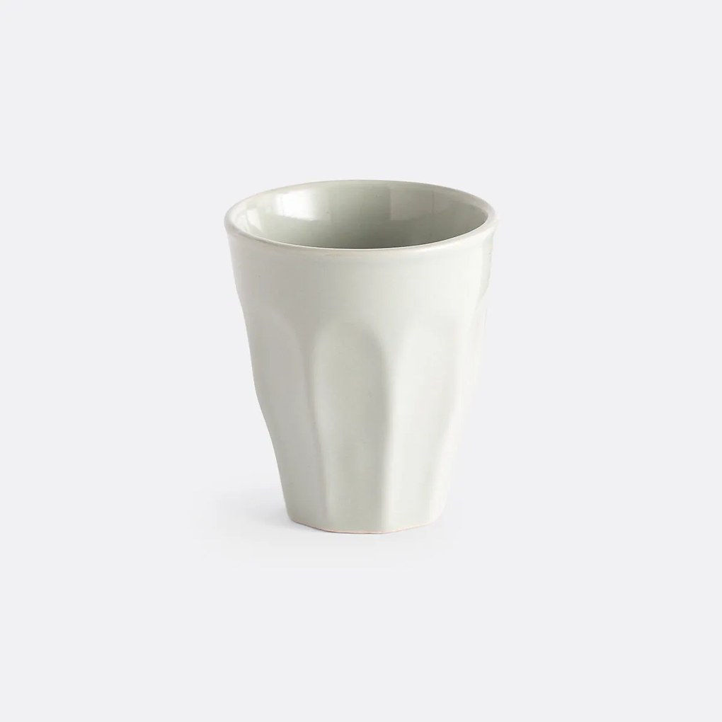 Set van 2 geribbelde koffiekopjes, Notele
