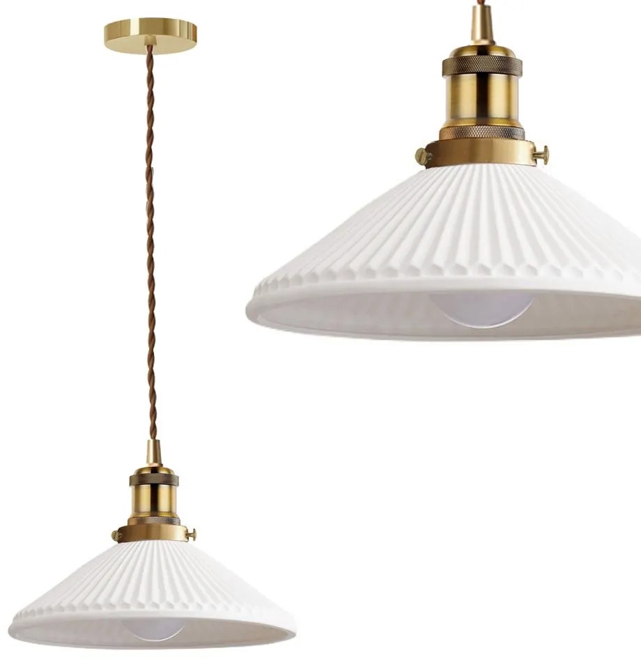 Hanglamp APP1172-1CP Wit
