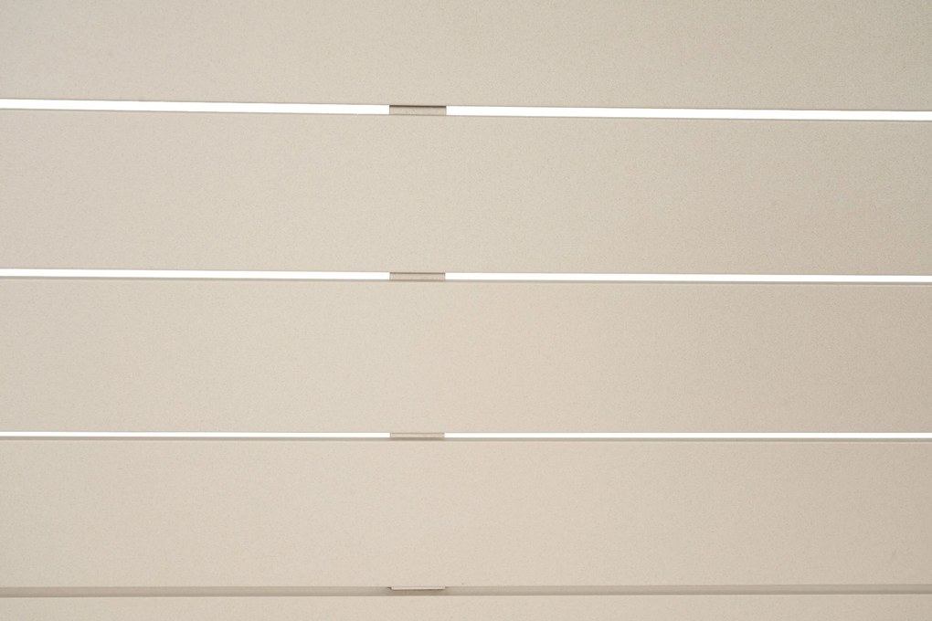 Dining Tuintafel  uitschuifbaar 160/240x100 cm Zand/Beige Presto Arvento