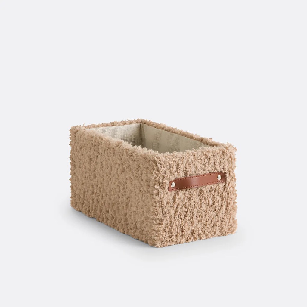 Opvouwbare mand in bouclette, Boklio