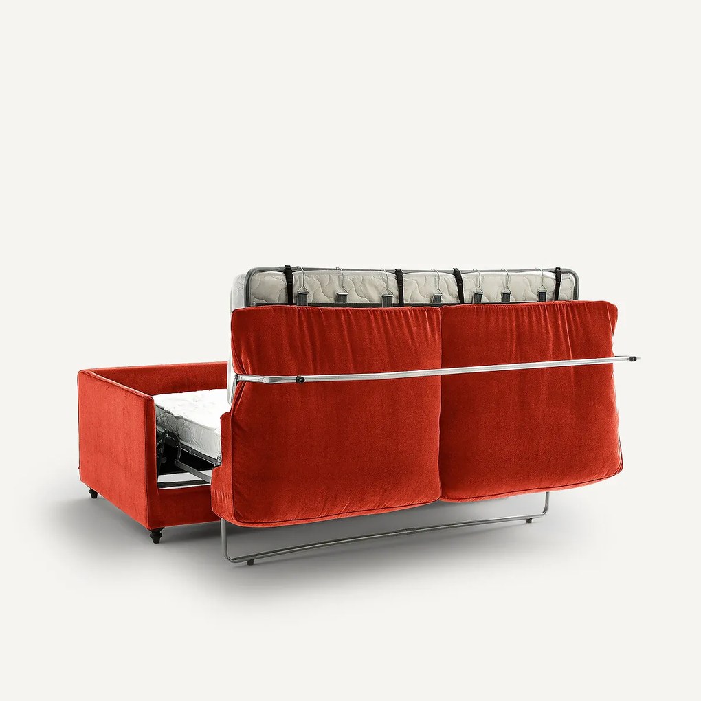 Omvormbare 3-zits fluwelen zetel, Lazare