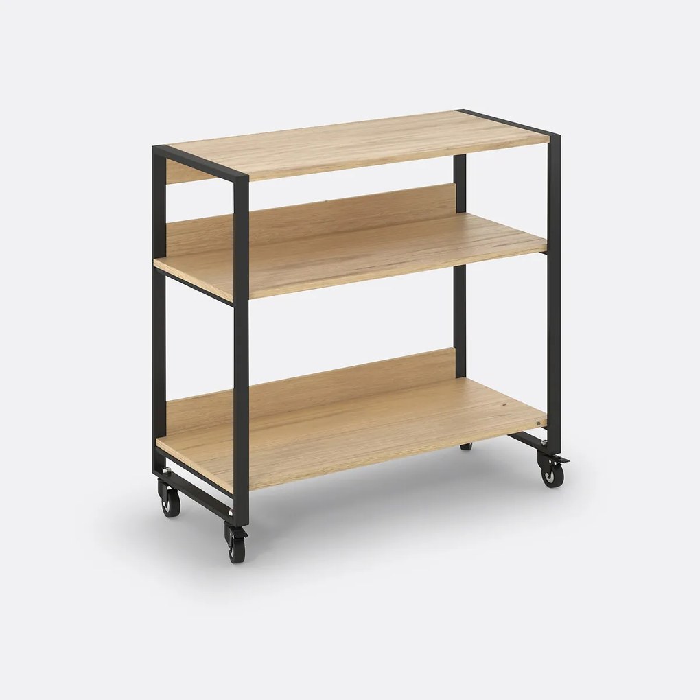 Opbergmeubel op wieltjes Hiba