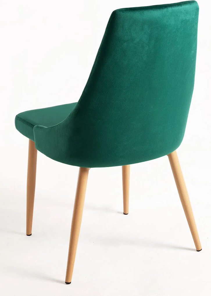 Set 4 Stoik Wood Stoelen