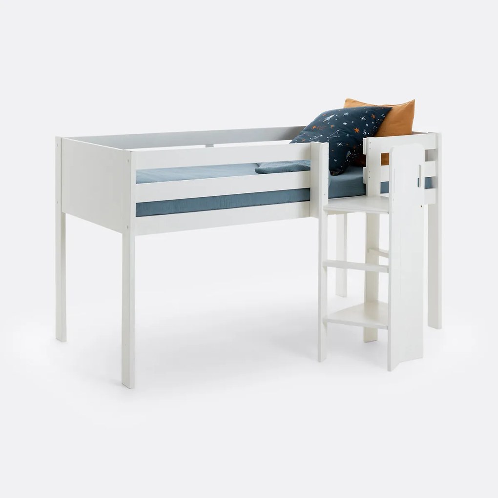 Halfhoog bed met glijbaan, Mirka