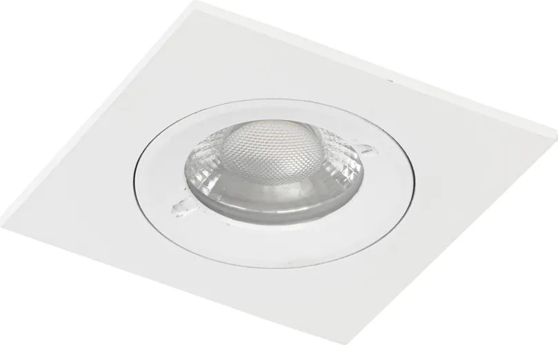 Moderne inbouwspot wit vierkant IP44 - Xena