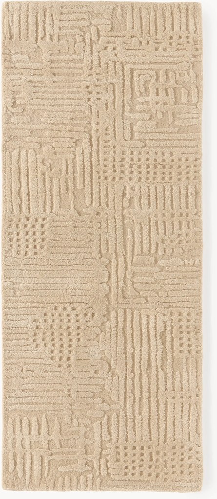 Handgetuft wollen loper Merima