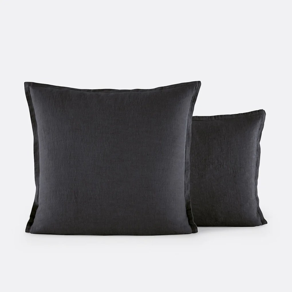 Kussensloop in gewassen linnen Linot