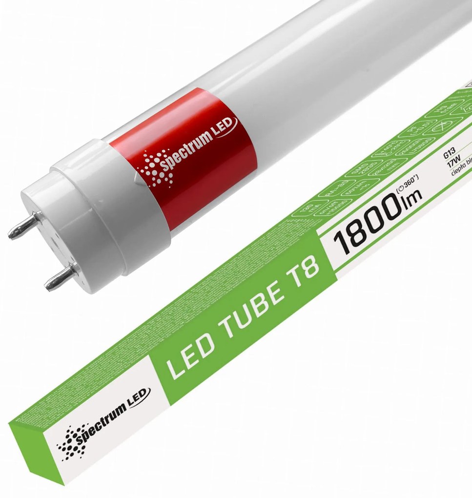 LED buis Warm White 120CM T8 230V 17W WOJ+22303