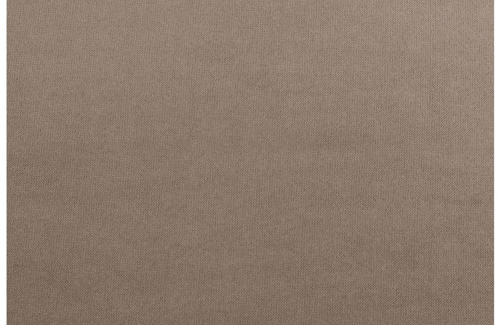 Goossens Bank Suite bruin, stof, 2,5-zits, elegant chic met ligelement links