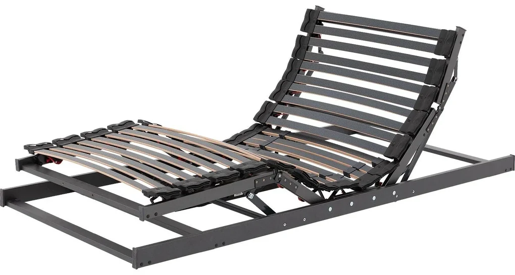 Goossens Excellent Lattenbodem Interactief, Lattenbodem inzet 90 x 210 cm electrisch verstelbaar
