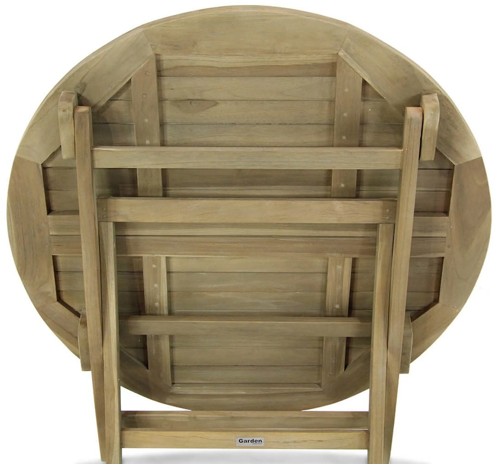 Garden Collections Derby Inklapbare Tafel Old Teak Greywash