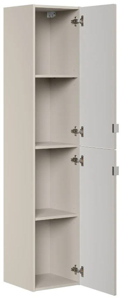 Comad Bella Cashmere kolomkast met 2 deuren 30x25x140cm taupe