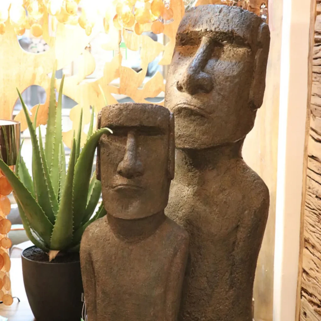 Kare Design Easter Island Beeld Moai Paaseiland 59 Cm