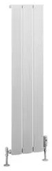 Eastbrook Malmesbury radiator 30x120cm aluminium 554W wit mat