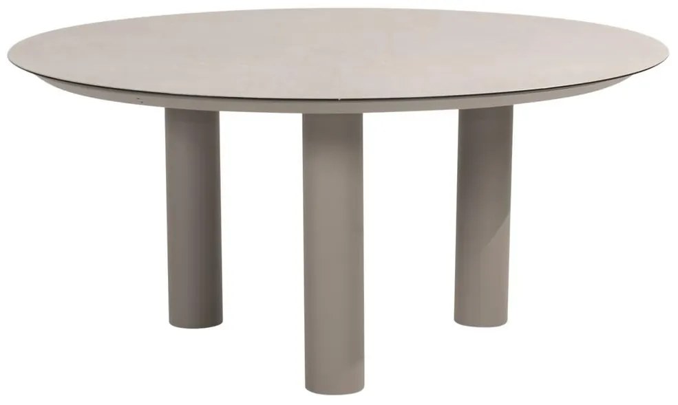 Taste by 4 Seasons Donato tuintafel cloud met geprint keramisch blad Ø 160 cm SALE Tuintafel   lichtgrijs weerbestendig