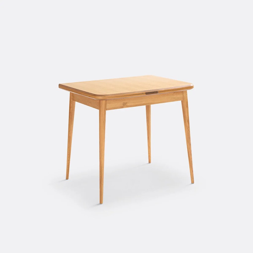 Uitschuifbare keukentafel, eikenfineer, AYLIN