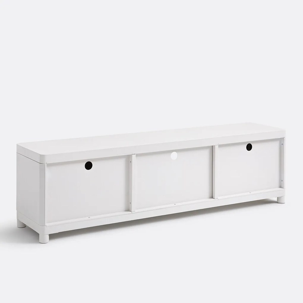 TV-meubel van metaal, breedte 180 cm, LIVONA