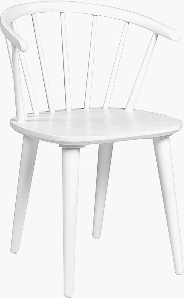 Houten eetstoelen Carmen van rubberhout, 2-delig