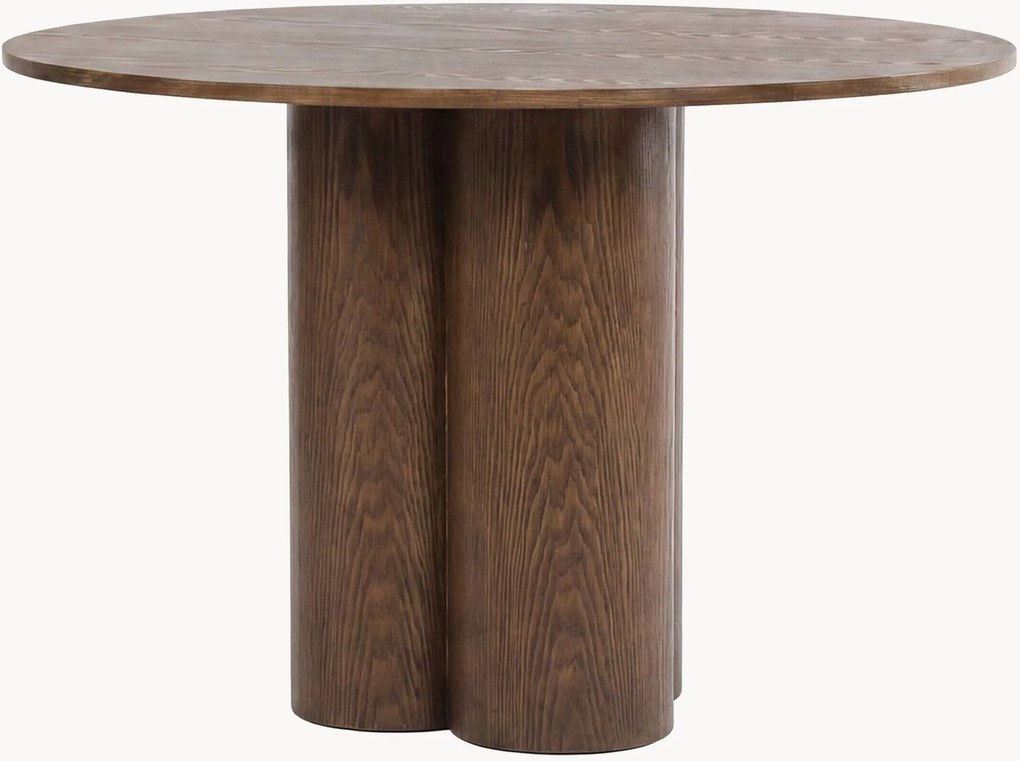 Ronde eettafel Olivia van hout, Ø 110 cm
