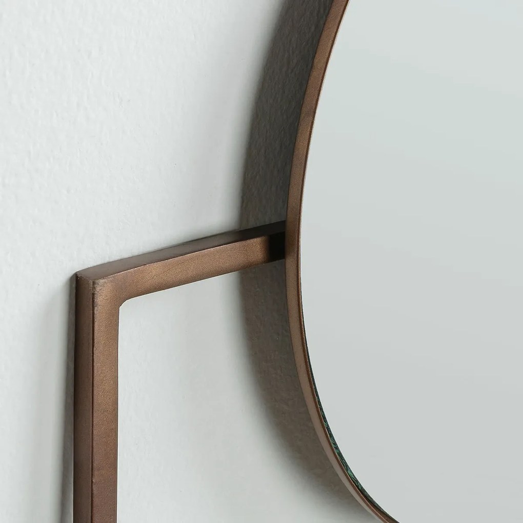 Kave Home Platte Asymmetrische Design Spiegel - 81x83cm