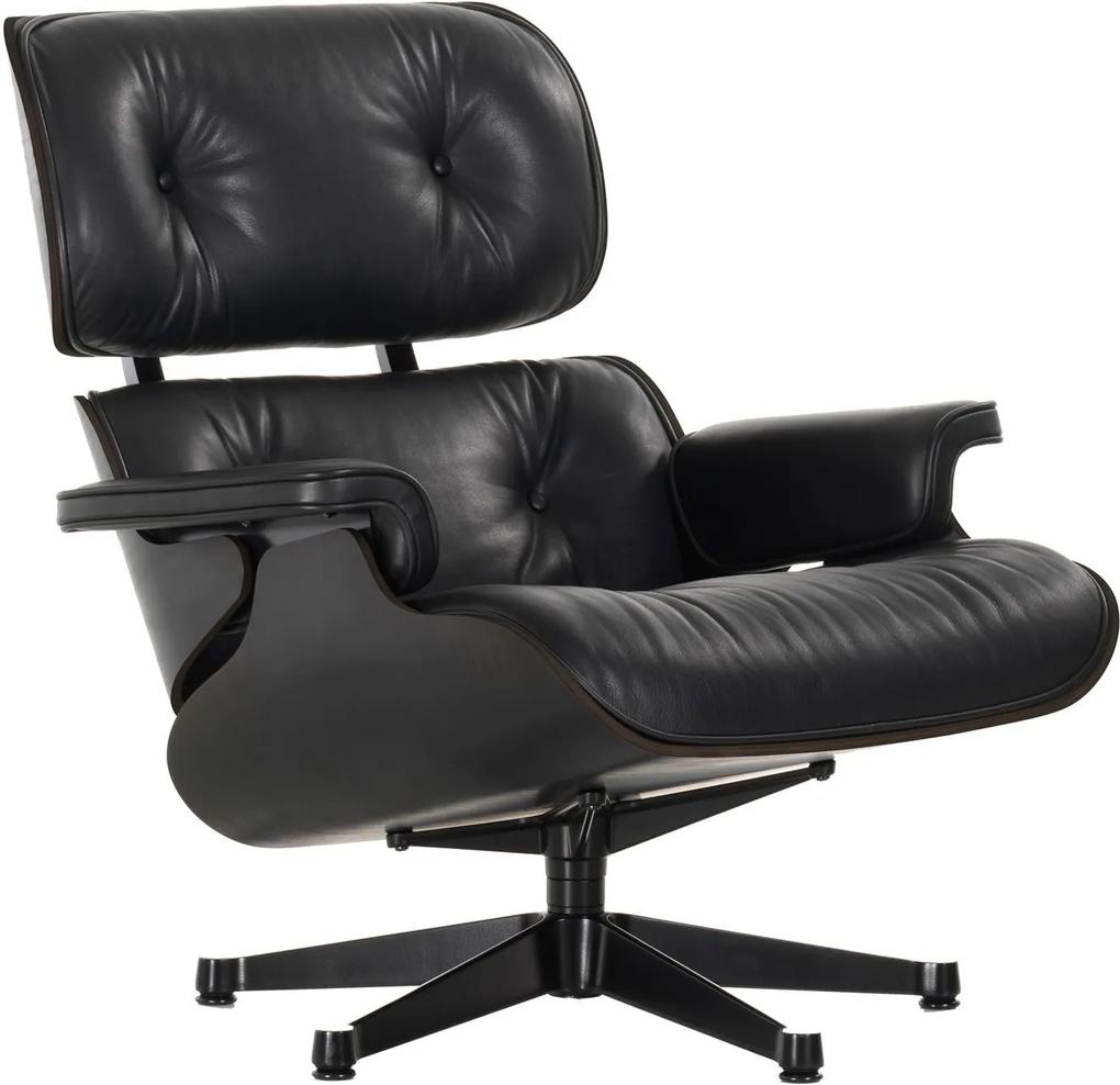 Vitra Eames Lounge chair fauteuil (nieuwe afmetingen) zwart