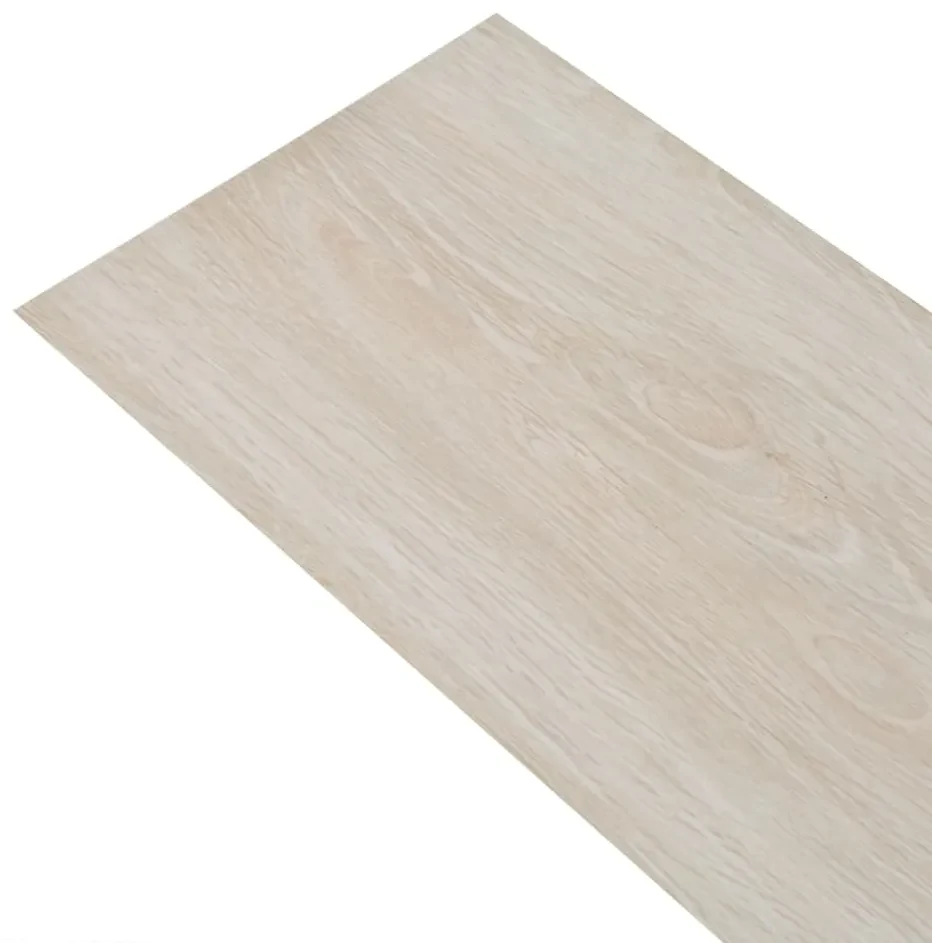 vidaXL Vloerplanken zelfklevend 5,02 m² 2 mm PVC klassiek wit eiken