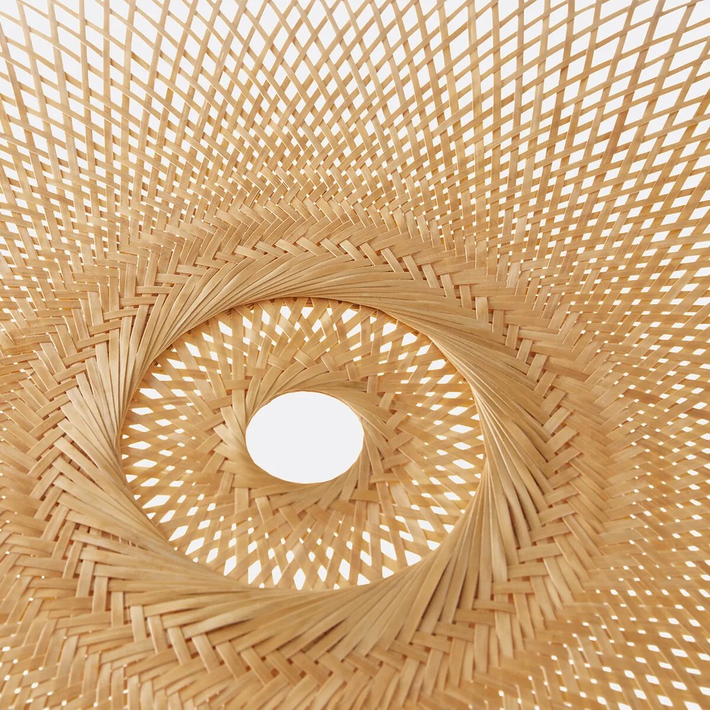 Hanglamp in bamboeØ 100 cm, Ezia