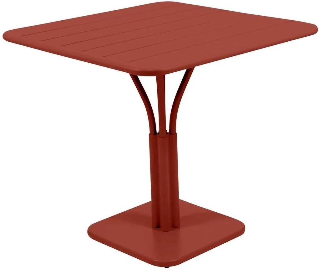 Fermob Luxembourg tuintafel 80x80 Red Ochre